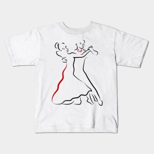 Dancing Couple Kids T-Shirt